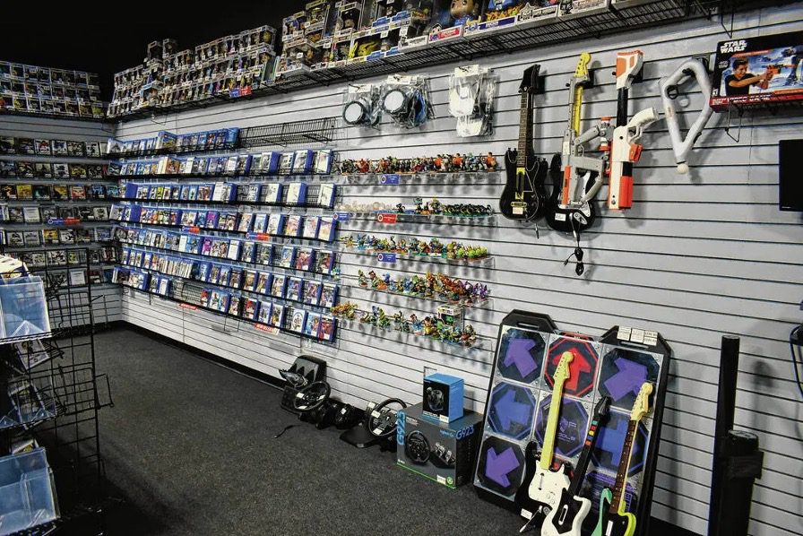 Disney Infinity figures, Skylanders, Guitars, Funko Pops, PlayStation games and more at Game World 7625 Shelby St.